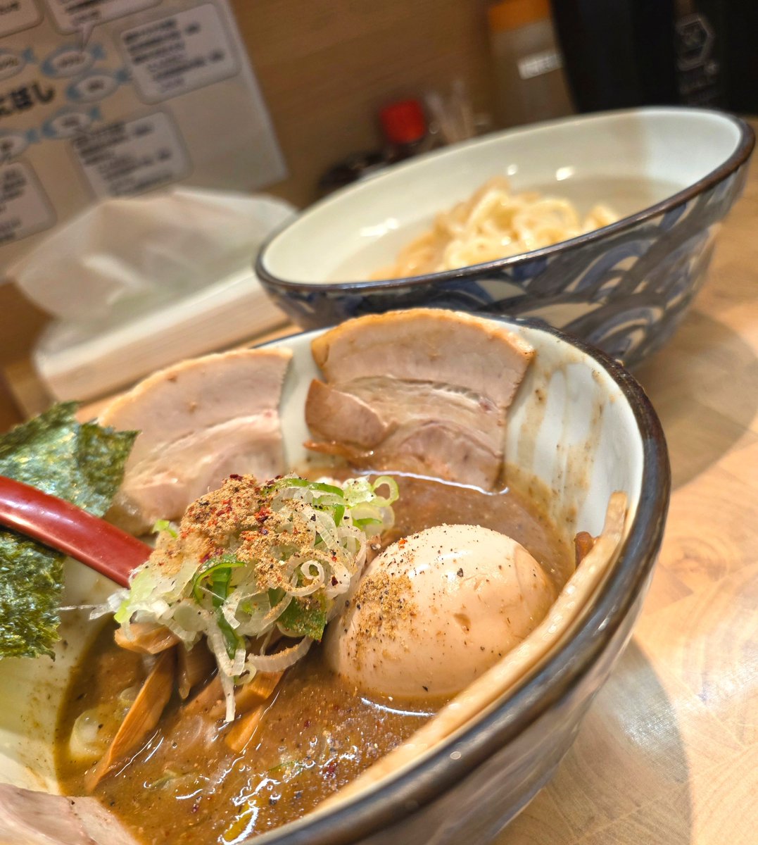 mmkizo's tweet photo. スープが最初からぬるかった以外はつけ麺も悪くなかったな https://t.co/MLZJilkje9