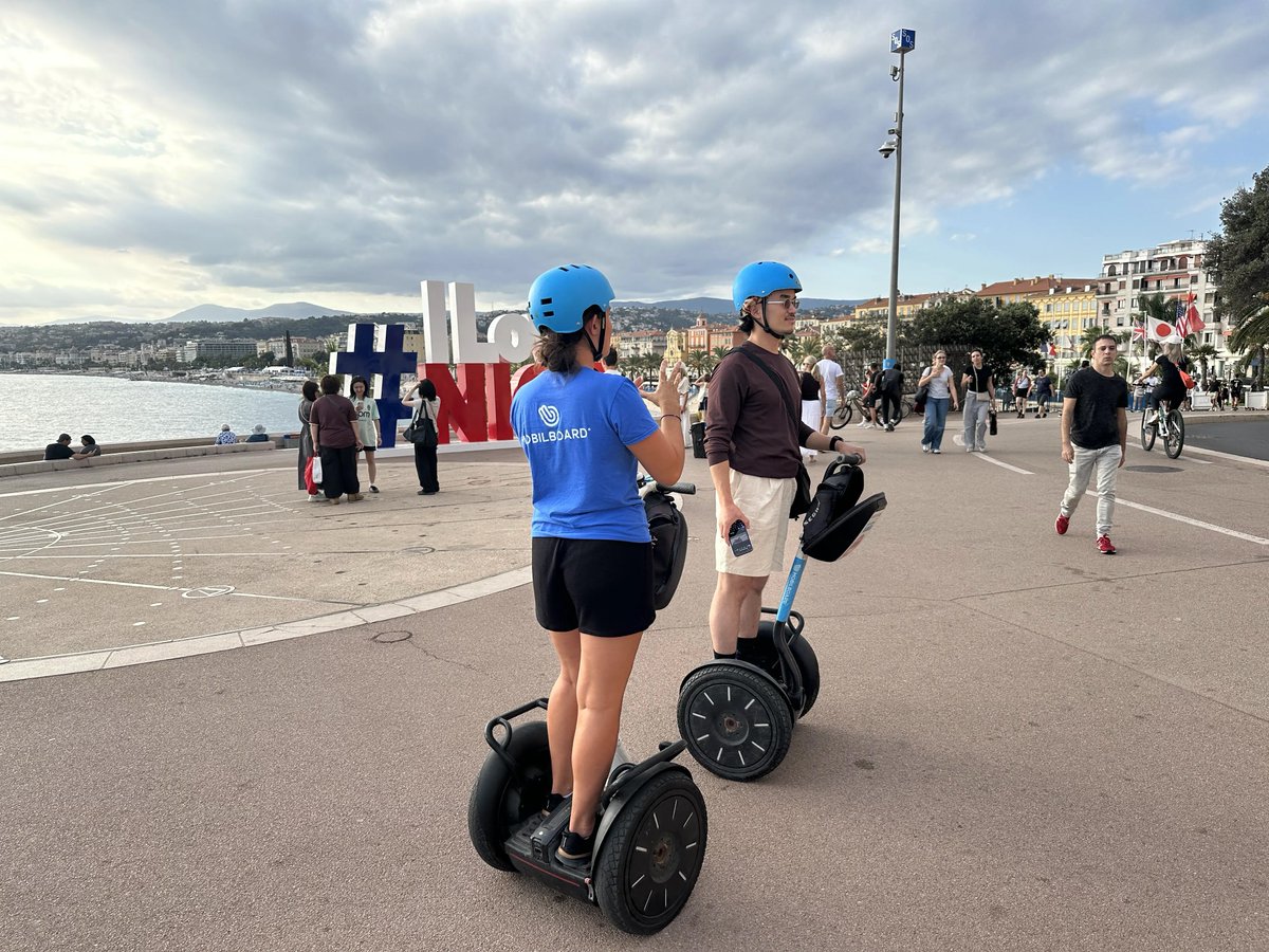 explorenca's tweet photo. [ACCUEIL INFLUENCE CHINE 🇨🇳]

A l'occasion de la course Nice Côte d’Azur by UTMB, nous avons accueilli il y a quelques jours, SIKANG, micro-influenceur chinois actif sur RED (Xiaohongshu), plateforme sociale chinoise dédiée notamment au voyage et au lifestyle, où il rassemble près de 10 000 abonnés.

Au programme : Vieux-Nice, colline du Château, promenade en mer et découverte de la ville en Segway !

#ExploreNiceCotedAzur