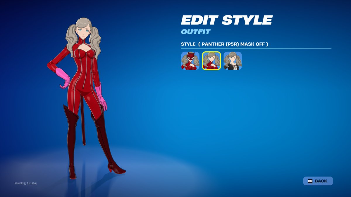FireMonkey's tweet photo. Panther (Persona 5 Royal) x Fortnite https://t.co/r4E8zpfm8v