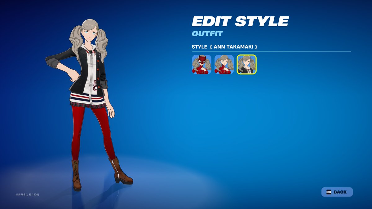 FireMonkey's tweet photo. Panther (Persona 5 Royal) x Fortnite https://t.co/r4E8zpfm8v