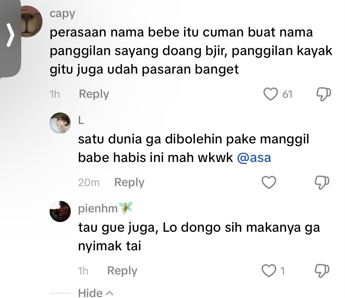 goresanAmi's tweet photo. bio dengan kata kata anjing, ngatain readers dongo ga ada otak, cuman karena kesamaan nama panggilan “Bebe” bukan karena alur ataupun cerita? wtf?!?! arogan! https://t.co/3JWLtHC7zH