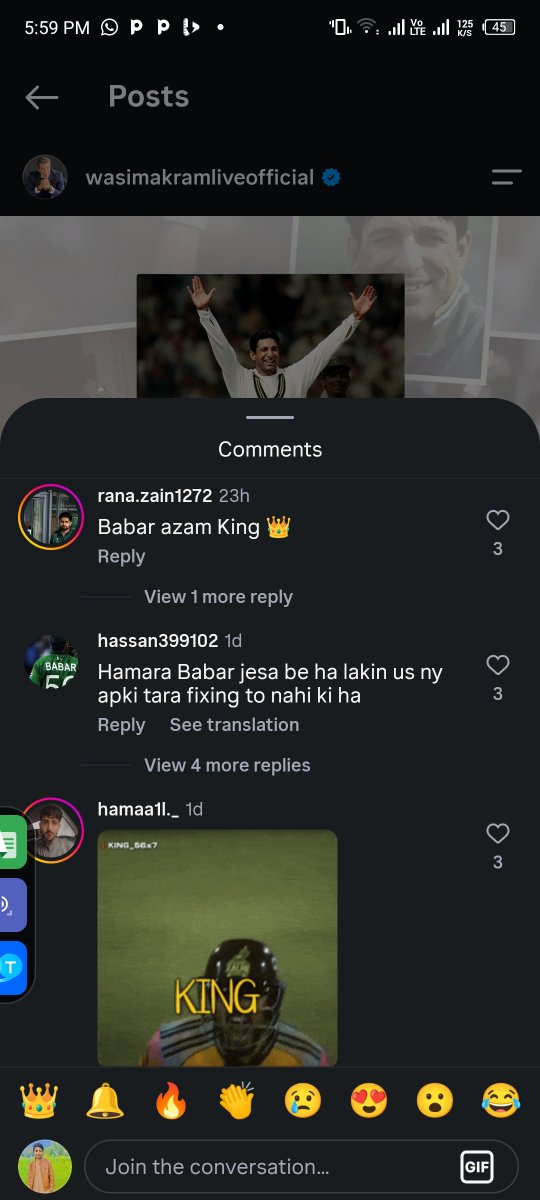 TalhaAli3030's tweet photo. Shut up 🤐 you cannot hate or troll the one and only Wasim Akram legend show some respect to our great legend 🕐 @wasimakramlive https://t.co/LPLUya6RSK