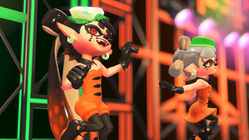 salmonrun_wiki's tweet photo. スプラ3 ハロウィンフェスのお知らせ🎃
スプラフェス『Splatoween 2026』
日時：10/31(土)9:00 - 11/2(月)9:00
お題：ファンタジーの世界に飛びこむなら？ 魔法使い vs ナイト vs 忍者
街がハロウィン仕様に
各アーティストたちも特別衣装で登場
特殊インクやBGM、隠し演出
https://t.co/78ccNdKJsA https://t.co/MC7SpNOh31