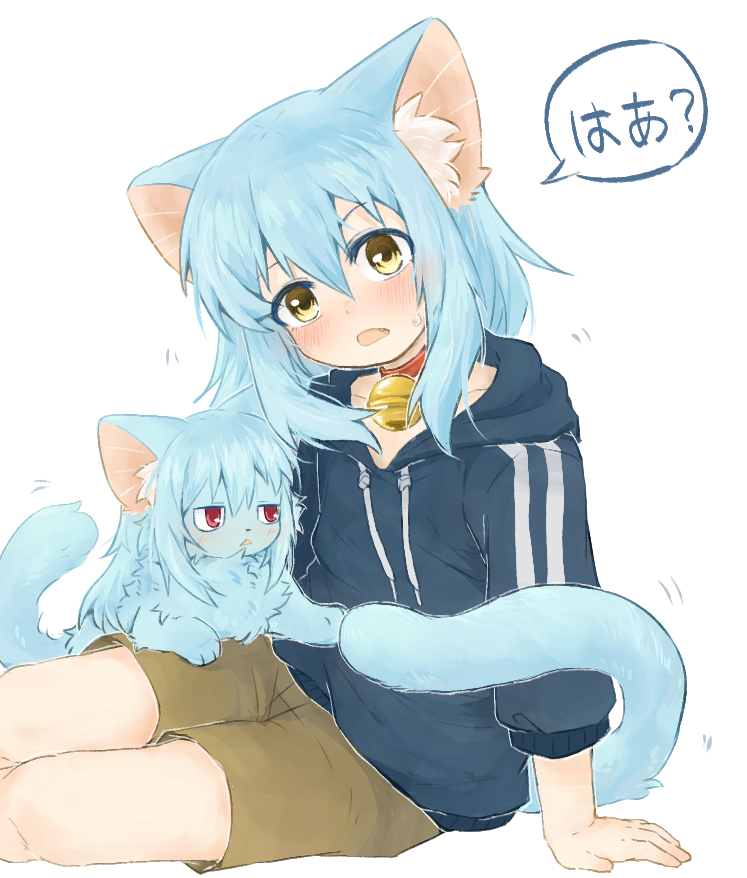 nianqing5595's tweet photo. 尝试了新的上色方式，猫猫🐱 #リムル https://t.co/q2DqXbrHrI
