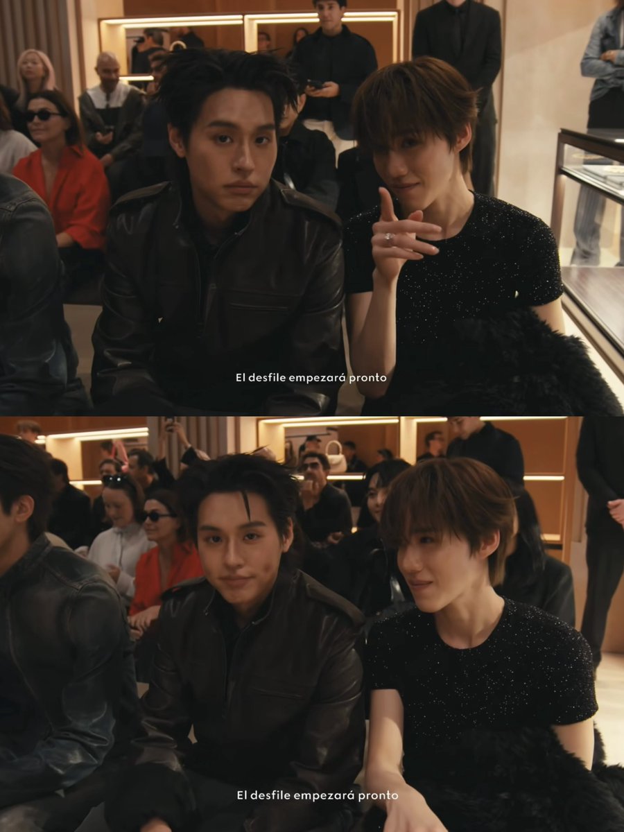 fernseelee's tweet photo. วันนี้เต๋และโอ้เอ๋วพากันไปไกลถึง front row ของ GUCCI เลย เติบโตมาอย่างดีมากๆ ภูมิใจคับ รักบิวกิ้นพีพีที่มีกันและกัน ‧⁺◟( ᵒ̴̶̷̥́ ·̫ ᵒ̴̶̷̣̥̀ )🤍

BILLKIN GLOWING IN MILAN
PP KRIT X GUCCI MFW26 

#GUCCISS27xPPKRIT #GUCCISS27xBILLKIN #GucciTheStoreShow #GUCCI @gucci https://t.co/XGu6eei9yb