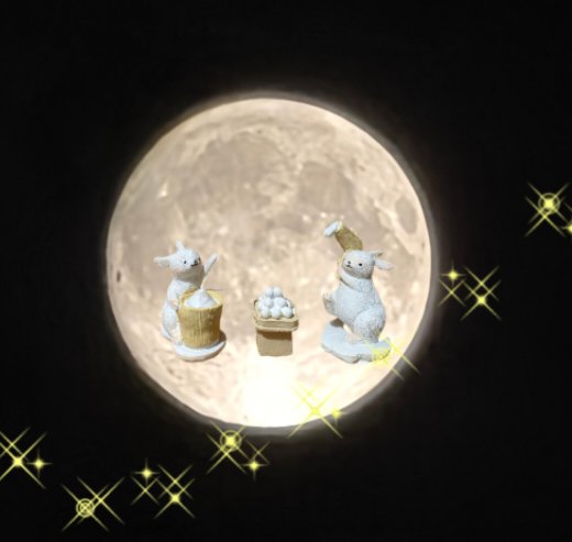 cyumako's tweet photo. 中秋の名月2026
東京は
なんとか雲間で眺められたぁ

綺麗だね
うちのうさぎーズはあちらで餅つきですw

#中秋の名月
#ちゅま亭View https://t.co/gDhCT4mFkA