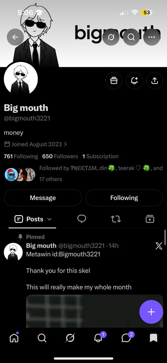 jaikizmet's tweet photo. @csaecia @TPaintotheworld @bigmouth3221 Done following both ✅

4eyiaVcZEyKfJ7x7ubxUtsETAVpqpZ1u2mGtf66arQv3 https://t.co/0kAiMptCAu
