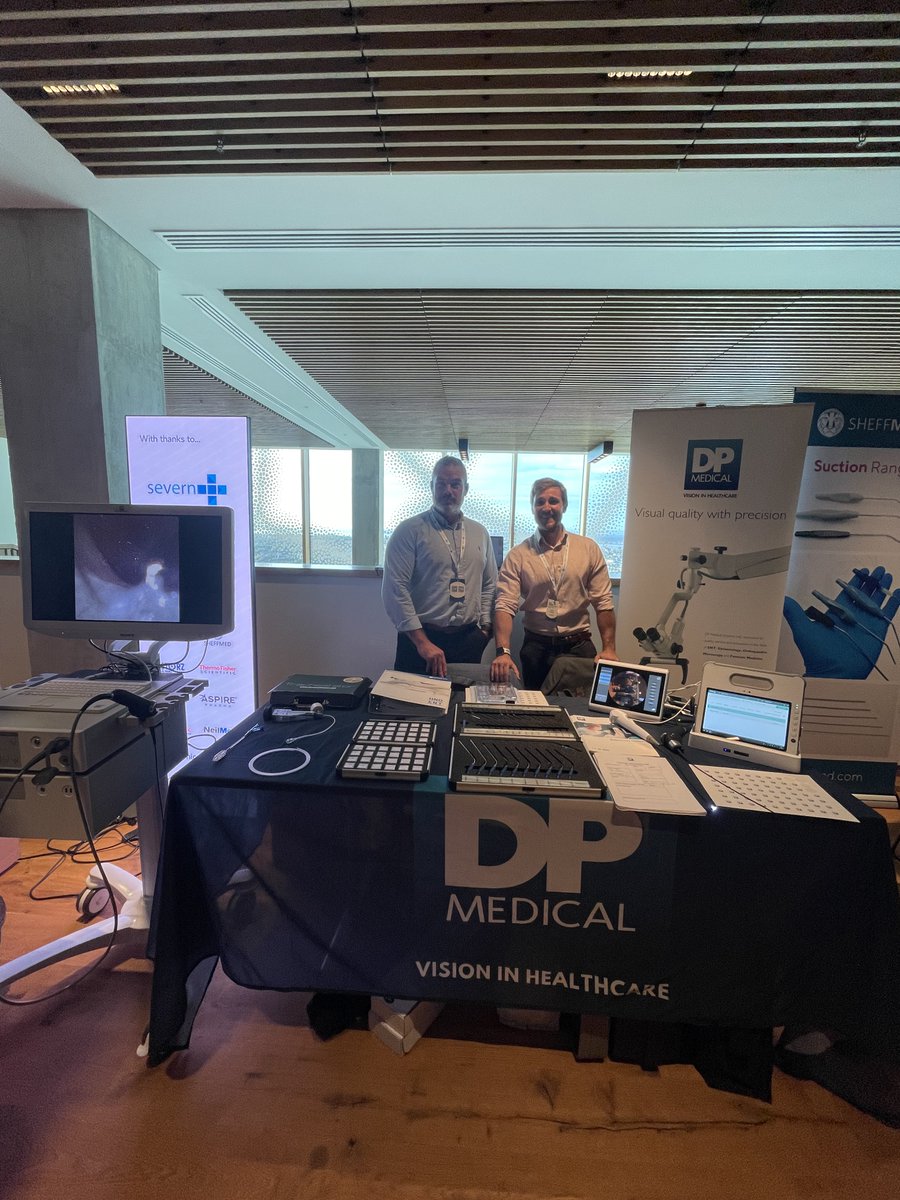 DpMedical's tweet photo. We've had a fantastic couple of days at @BAPOrl 2026 in Liverpool, showcasing products from Spiggle&amp; Theis, the DISA Medinotec non-occlusive Trachealator, BET Balloons and Tropocells PRP, as well as our XION HD Strobe and Portable systems and BESDATA single-use scopes. #BAPO2026 https://t.co/ZY5wY3Mmej