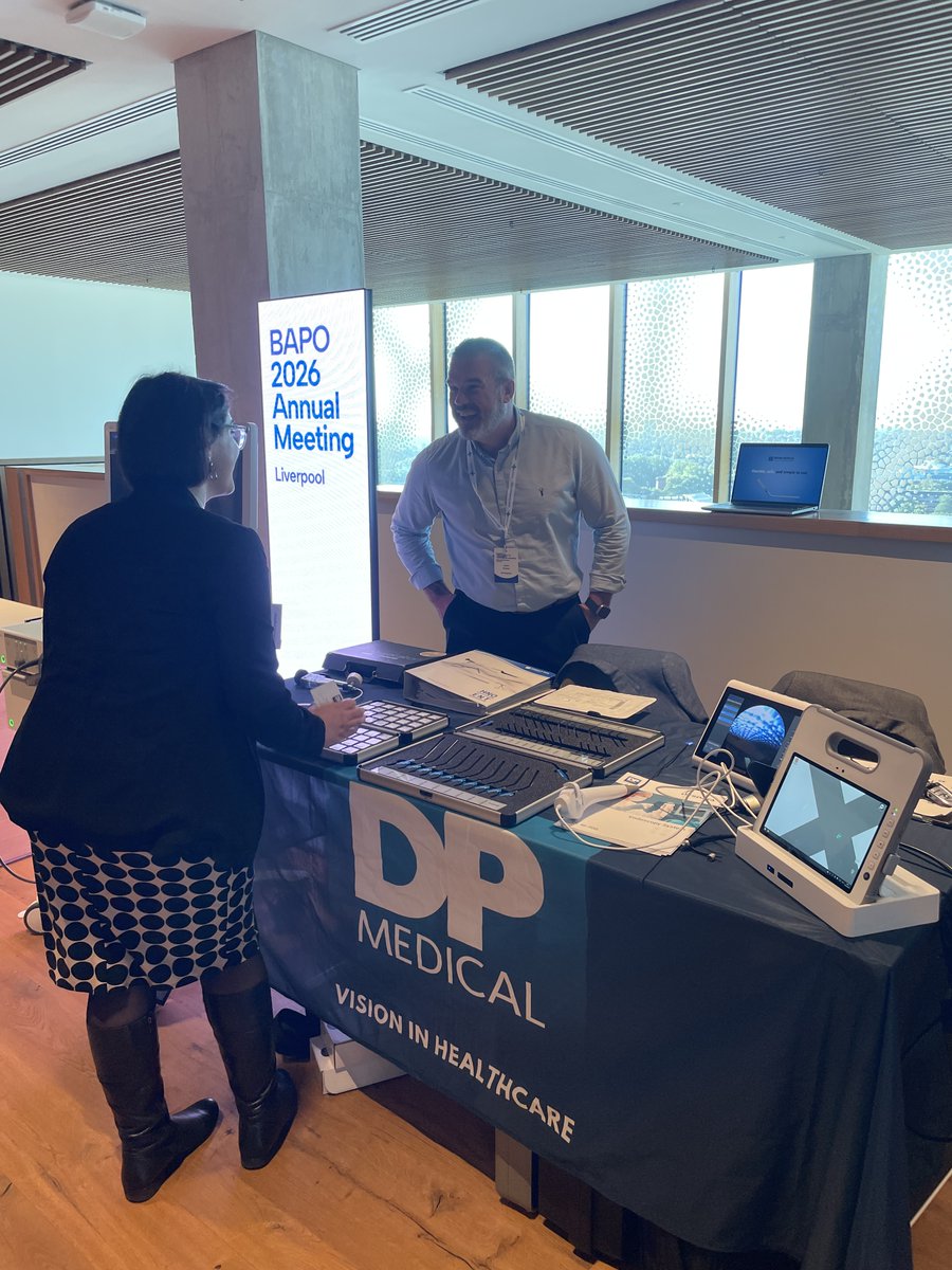 DpMedical's tweet photo. We've had a fantastic couple of days at @BAPOrl 2026 in Liverpool, showcasing products from Spiggle&amp; Theis, the DISA Medinotec non-occlusive Trachealator, BET Balloons and Tropocells PRP, as well as our XION HD Strobe and Portable systems and BESDATA single-use scopes. #BAPO2026 https://t.co/ZY5wY3Mmej