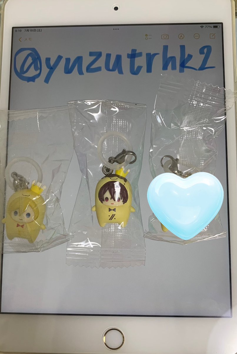 yuzutrhk2's tweet photo. 【交換・譲渡】アイドリッシュセブン　アイナナ めじるしチャーム　めじるしアクセサリー　王様プリンと一緒

譲:ナギ、虎於
求:楽1 or 定価+送料で譲渡

郵送希望です。ナギを交換してくださる方優先
段違い含み難しいかと存じますがよろしくお願いいたします https://t.co/K1K9N8ernd