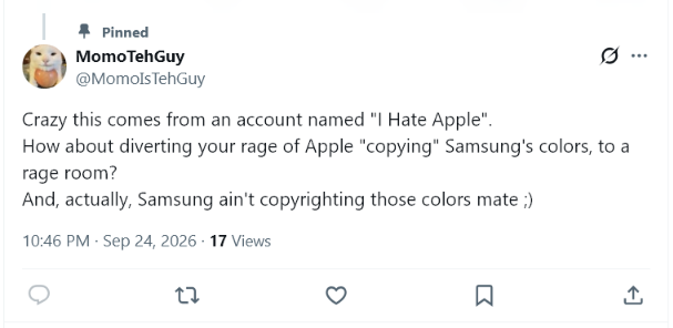 MomoIsTehGuy's tweet photo. @iHateApplee
is geniuenely depressing, In Ph1, there was a VERY Samsung-sheep-like post. I gave her a reality check in Ph2, and oh so suddenly, i was blocked, instead of taking there reality check and putting it in. That explains that there are Galaxy Sheep going around too!! https://t.co/s7Af2OTgaF