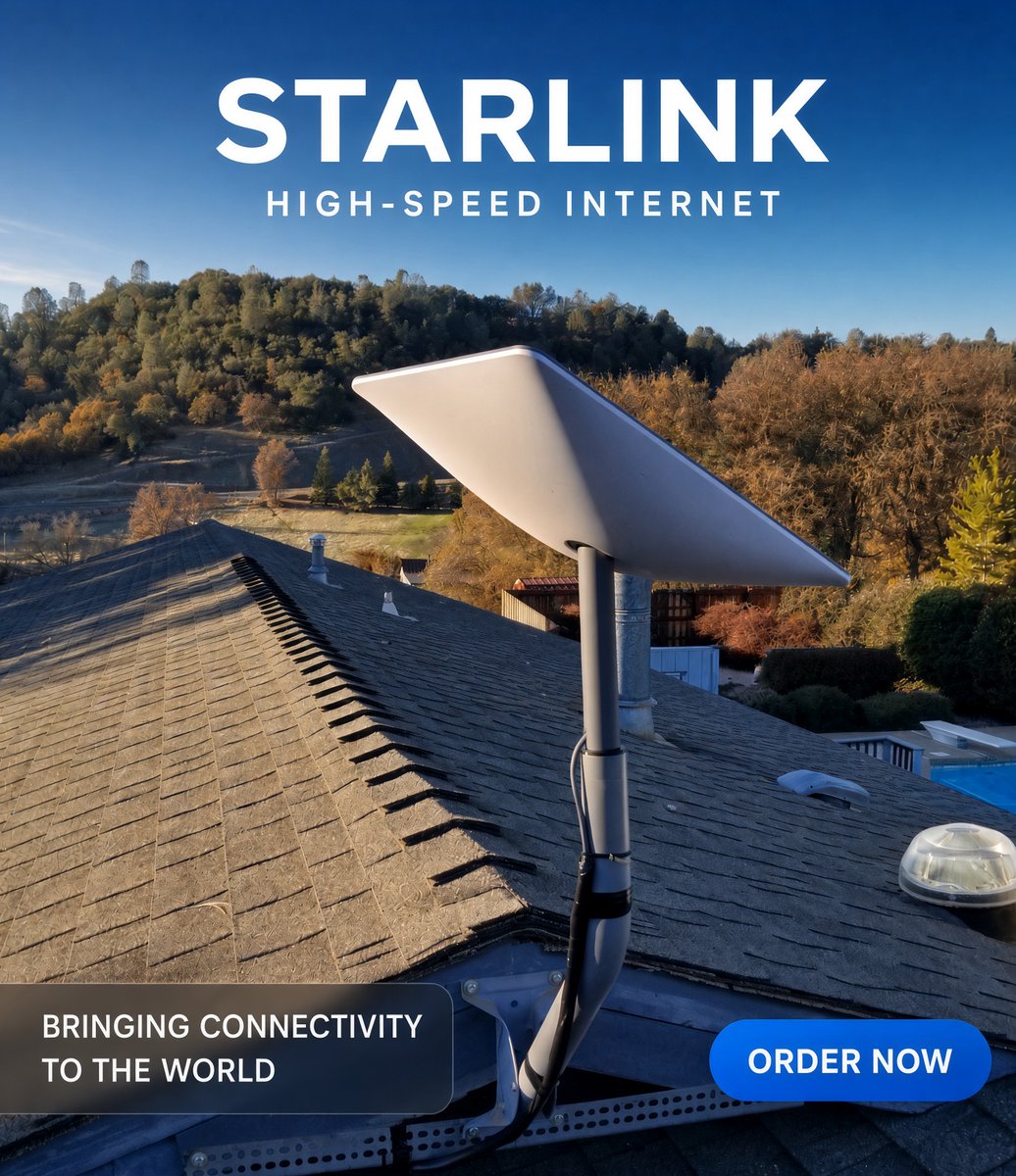 audio's tweet photo. Switched from BT to Starlink months ago.

Business + a house full of streamers and gamers — connection has been rock solid. No more buffering, no more “is it down again?”

Don’t sit on the fence. It’s fab.

Hardest part wasn’t the dish. It was actually cancelling BT.

Stop waiting for the old system to sort itself out. Take control. 🇬🇧

Referral link (we both win)
https://t.co/COEPm7oJnV