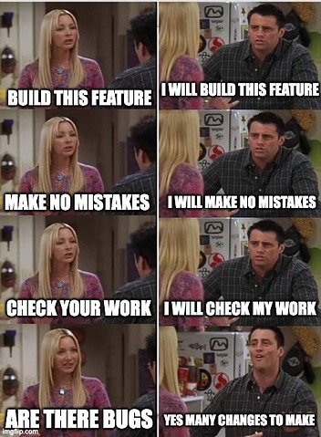 jashayer63's tweet photo. when u ask the model to build &amp; review itself https://t.co/ZjtACW6hrV