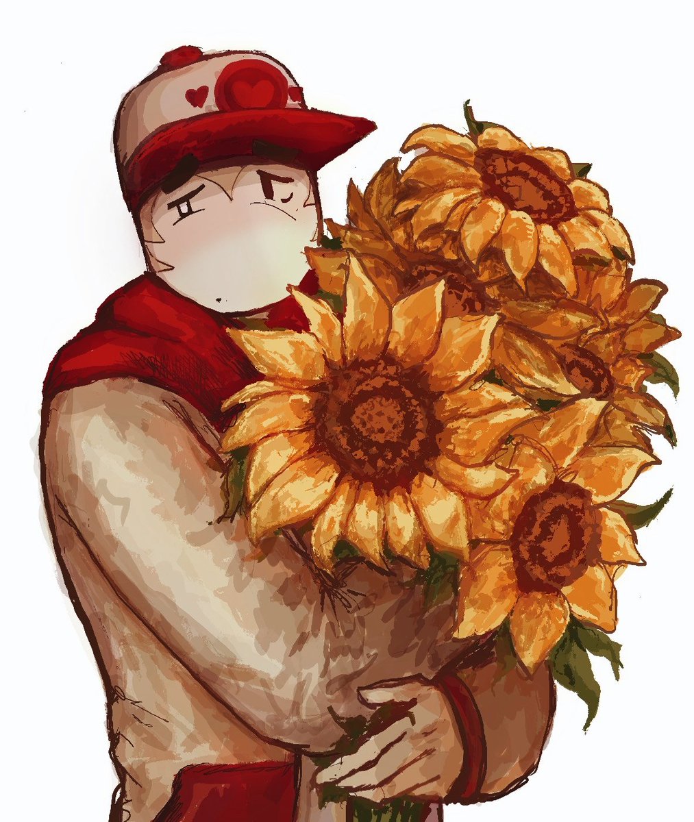 nviletst's tweet photo. #tmirb #themoonirotbehind
i got sunflowers for thefestival today so heres travis https://t.co/MnYtUS07XV