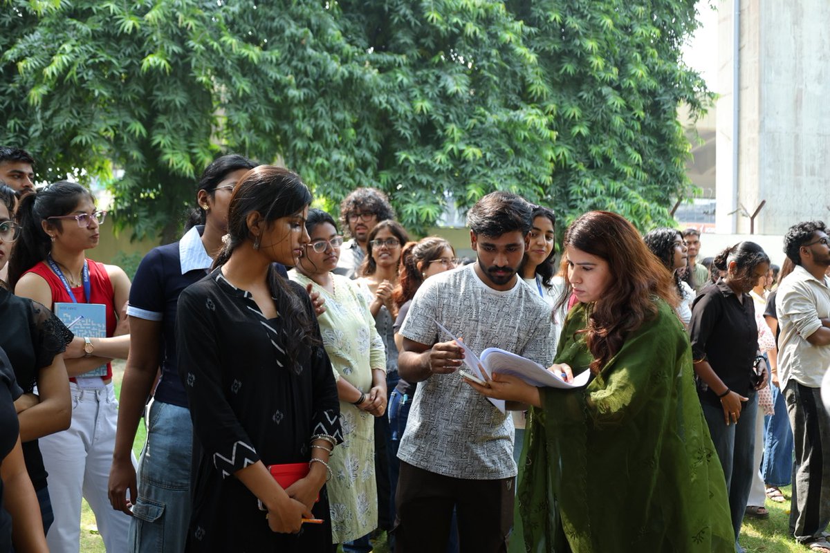 NFSU_Delhi's tweet photo. @nfsu_delhi hosted SฤKSHYA 2026, a three-day Forensic Fest that celebrated scientific inquiry, critical thinking, innovation, and the pursuit of truth from September 22-24, 2026.
#NFSU #NFSUDelhi #SAKSHYA #forensicscience #detention #pictionary #reportwriting #forensicexpert https://t.co/SR1jQr1X50