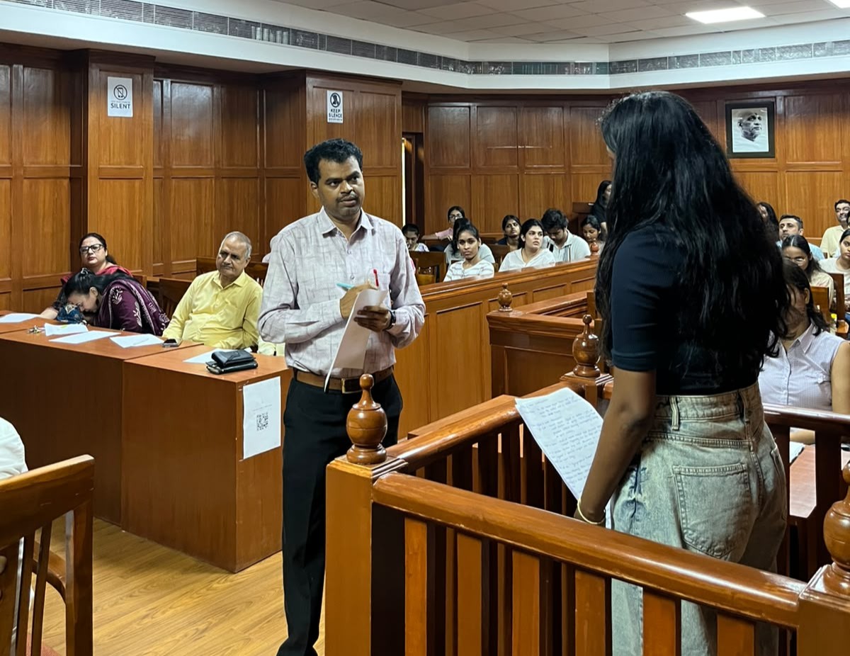 NFSU_Delhi's tweet photo. @nfsu_delhi hosted SฤKSHYA 2026, a three-day Forensic Fest that celebrated scientific inquiry, critical thinking, innovation, and the pursuit of truth from September 22-24, 2026.
#NFSU #NFSUDelhi #SAKSHYA #forensicscience #detention #pictionary #reportwriting #forensicexpert https://t.co/SR1jQr1X50