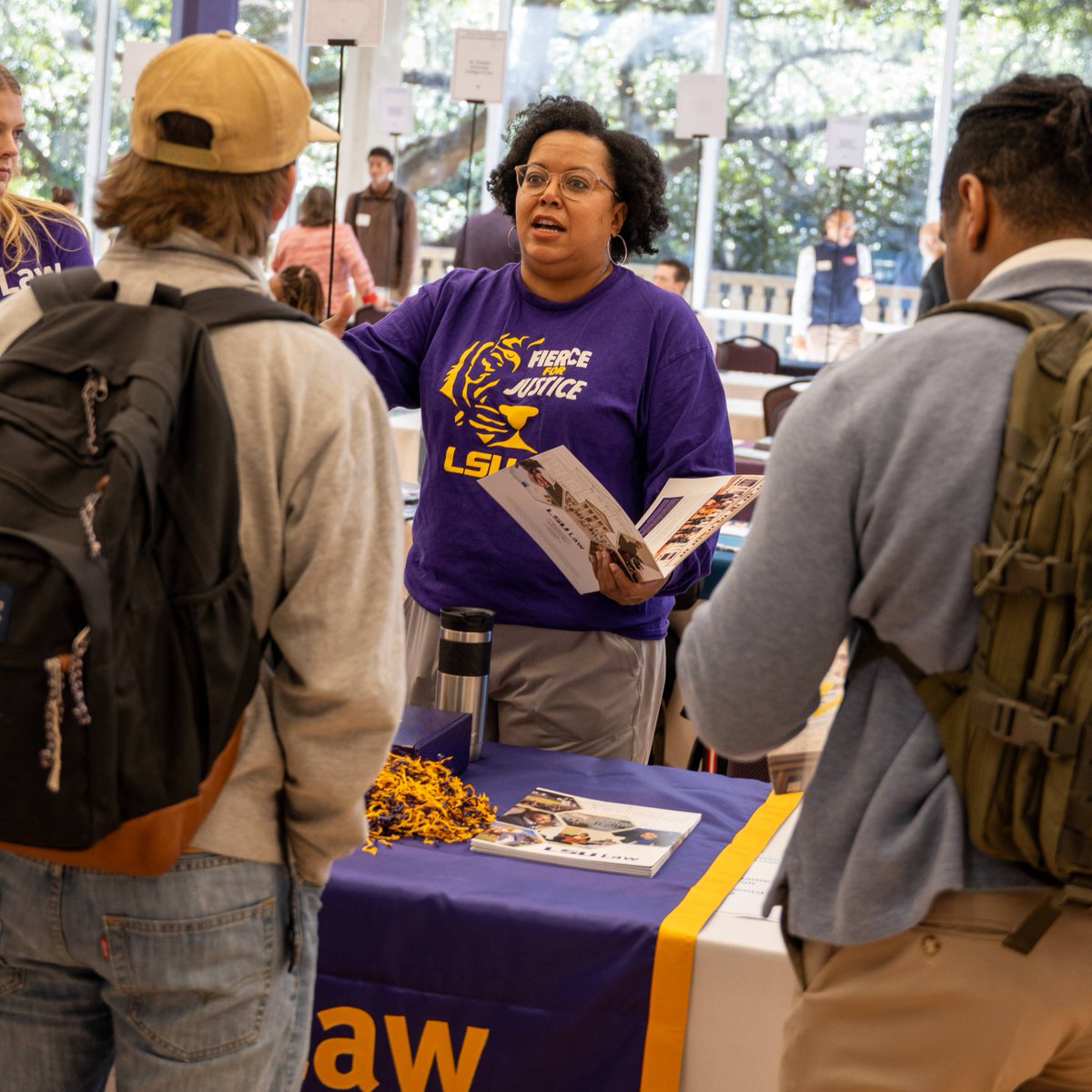 LSUHSS's tweet photo. Court is in session! #GeauxPreLaw Week 2026 begins MONDAY, SEPTEMBER 28 at 9:30 a.m. ‼️

➡️For the full list of #GeauxPreLaw events, visit https://t.co/o0wOd2G096 https://t.co/M7r3oBdGpl