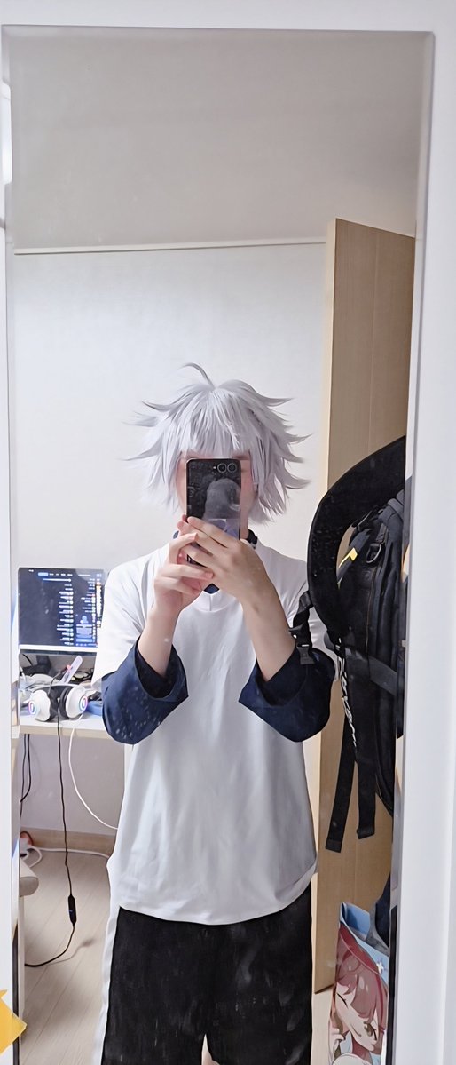thyzomi7's tweet photo. #cosplay #코스프레 #키르아
 내일 신촌 코스어 페스타 입고갈 키르아옷 어떤가요..? https://t.co/5Xne3oTARI