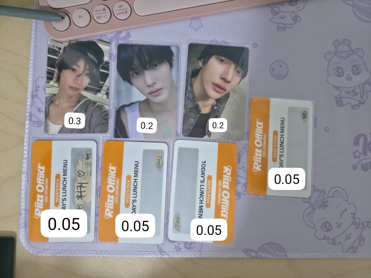 tagssocks's tweet photo. 라이즈 트레이딩 카드 양도

⭕️ wise // ⭕️ sell 

RIIZE photocard 포카 원빈 쇼타로 앤톤 trading card sell sale anton wonbin shotaro office archive https://t.co/wmYVLyYh1d
