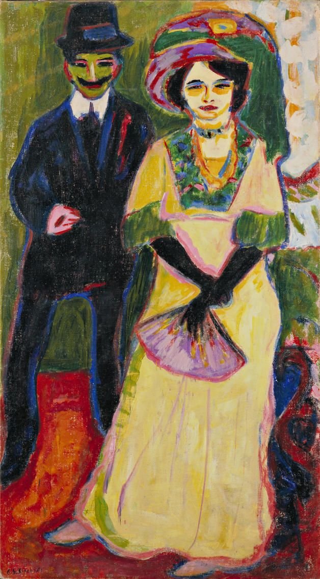 Daniela60305637's tweet photo. Dodo e suo fratello ", di #Ernst_Ludwig_Kirchner esponente di rilievo dell'#Espressionismo tedesco ❤️ https://t.co/CHHIu22Wsr