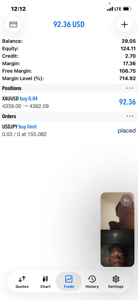 D_F_X1's tweet photo. @ambaposh With the 5k deposit did $3- $120 the next day in few hrs https://t.co/D0mIbmjDK1