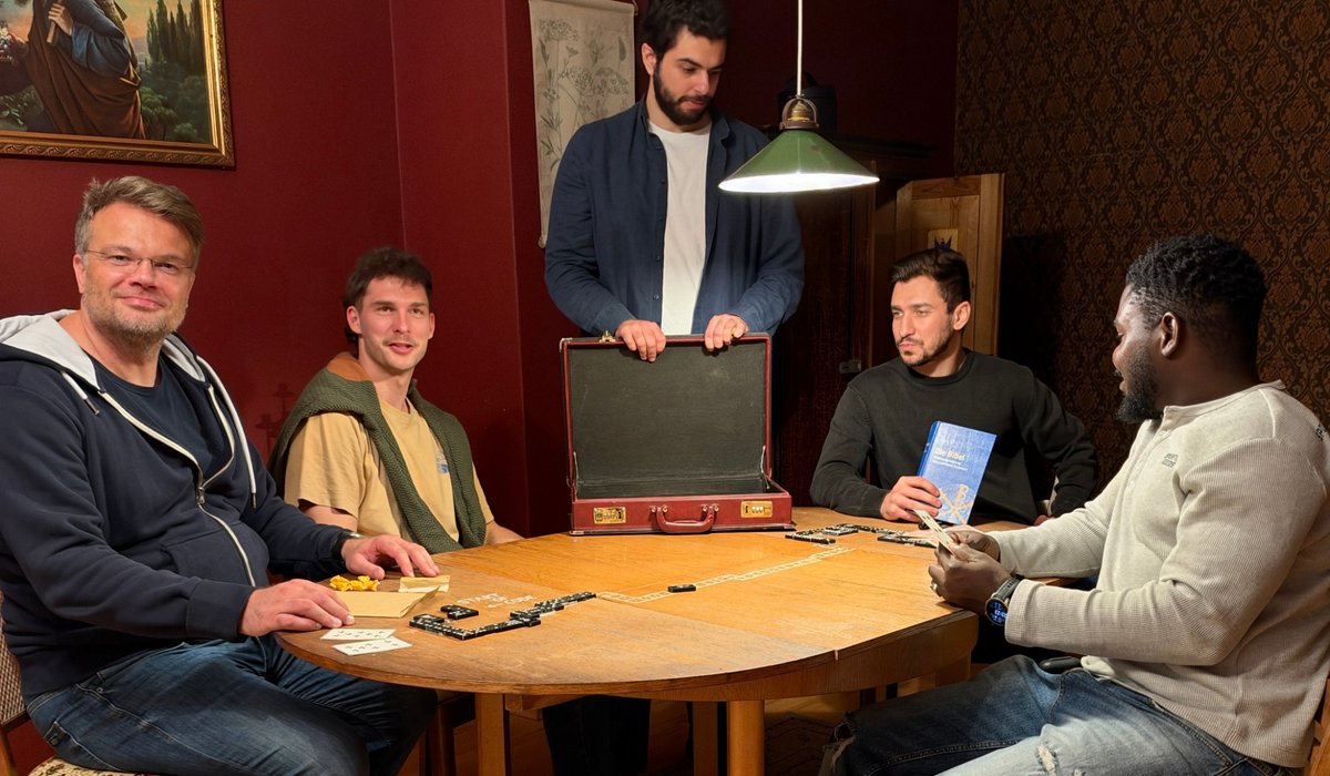 saschabaehr's tweet photo. The first puzzle of our team night in Dresden was finding the escape room: a hidden backyard, a door nobody opened. We got out with a minute or two to spare.

Small team, shared clues, ask early. Same as on the trading desk.

We're hiring: https://t.co/90PhPwObAw https://t.co/xaVGWHRXQz
