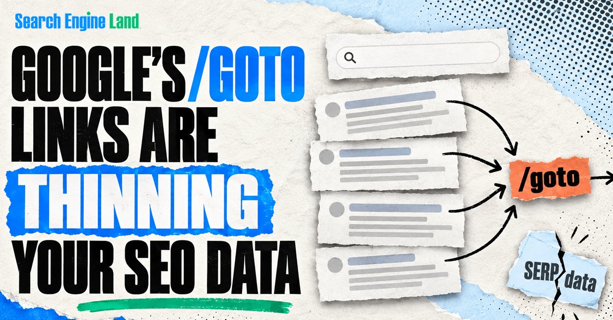sengineland's tweet photo. Google's /goto passthrough links are the third change since Jan 2025 that makes #SERP data harder for #SEO tools to collect.

Rank tracking past page 1 is getting less trustworthy, and Google probably isn't done.

The timeline + what to measure instead: https://t.co/kuUZmKUDSU https://t.co/IoXclTik5X
