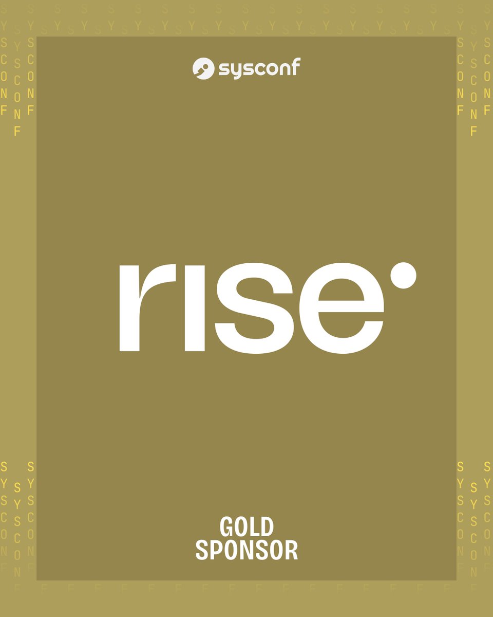 sysconf_'s tweet photo. We're excited to announce Rise (@Risevest) as a Gold sponsor for SysConf 2026! 

Rise builds technical infrastructure, products and operations to make wealth creation and management easier for Africans. 

We’re particularly excited about this sponsorship because Rise shares a commitment to growing technical excellence in people. One example of this is Rise Academy, which pays aspiring software engineers and designers to learn with hands-on projects and mentorship!

With Rise’s support, we’re able to further our mission at SysConf to share knowledge that teaches, shows what’s possible, inspires technical excellence and strengthens our engineering ecosystem.

Rise will be at SysConf 2026. We look forward to seeing you there!

#SysConf #SysConf26