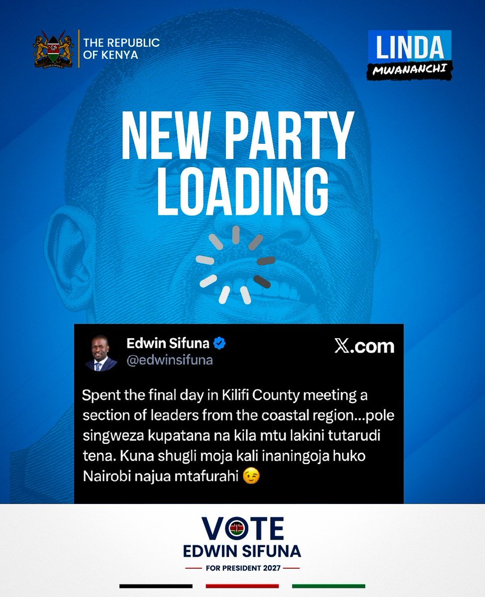 abbiezuena's tweet photo. This is definitely the tweet of the day for me!

Party Leader mwenyewe ameshaa sema!! https://t.co/RT5CEYg2lz