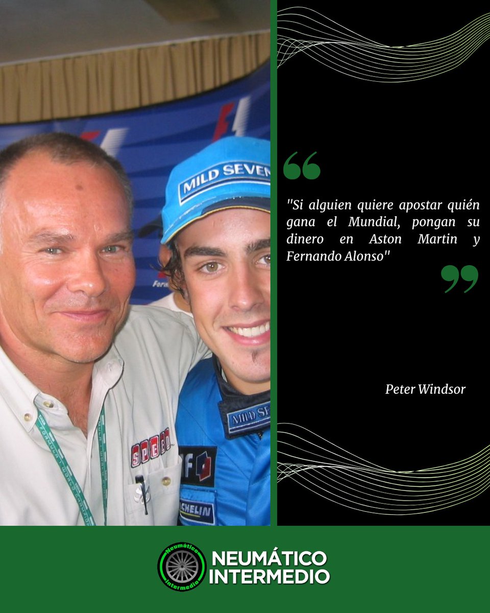 ChristieKid1c9's tweet photo. Si esto lo dice uno de los periodistas más reputados del paddock, debe saber algo que nosotros no. ¿Será que realmente estamos dentro? #f1racing #f12026 #alonso #astonmartin https://t.co/mvFBqmIXMf