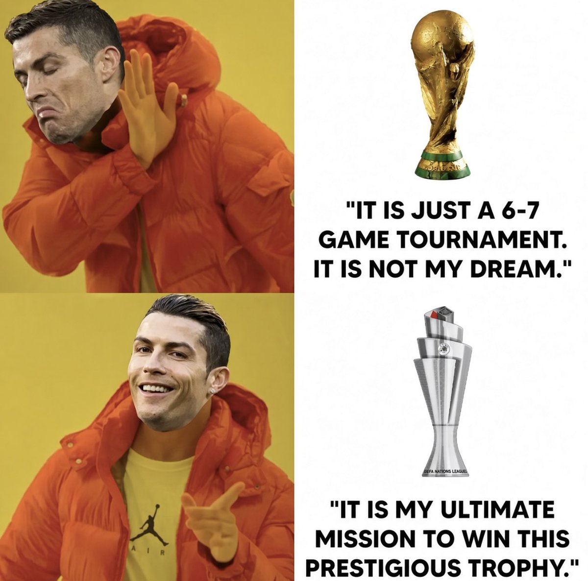 bigmilano_01's tweet photo. The only player who prefers winning aluminum over gold. https://t.co/oeY6GnLkpl