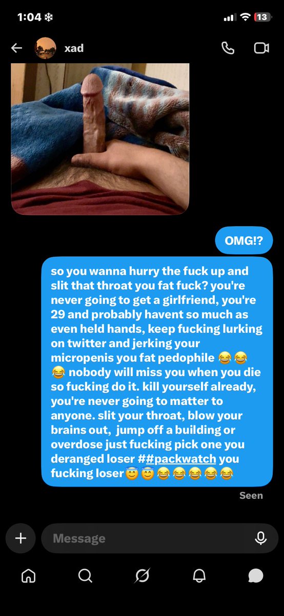 gr4veless's tweet photo. @xad27p1 hurry up and end ur life u pedo😭😭😂😂😂going after minors at your big age 29😭😭😭😭 https://t.co/1OPHSlo31k