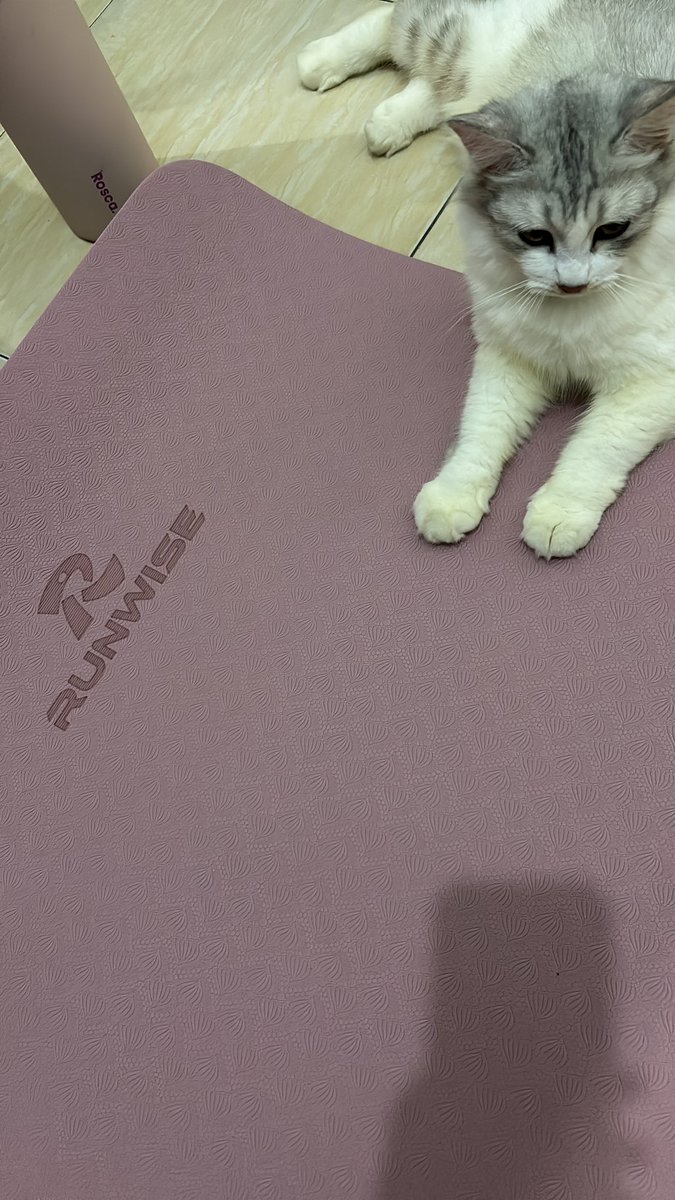 viviadest's tweet photo. karean kabut asap makin pekat jarang olahraga keluar, yoga di rumah pun jadi, lumayan deh ya 30 menit https://t.co/gosMS30ext