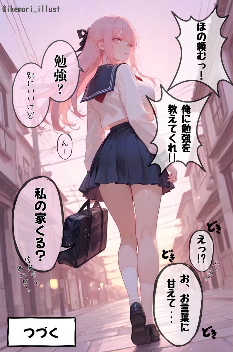 ikemori_illust's tweet photo. 俺に勉強を教えてくれ！（1/2）
#AIart️️️️️️️️️️️️️️️️️️️️️️️️️️️️️️️️️️️️️️️️️️️️️️️️️️️ #櫻井穂乃果
୨୧┈┈┈┈┈┈┈┈┈┈┈┈┈┈┈ ୨୧
✐☡ 𝘚𝘍𝘞 𝘈𝘯𝘪𝘮𝘦-𝘴𝘵𝘺𝘭𝘦 𝘪𝘭𝘭𝘶𝘴𝘵𝘳𝘢𝘵𝘪𝘰𝘯 https://t.co/xfXumpFsib