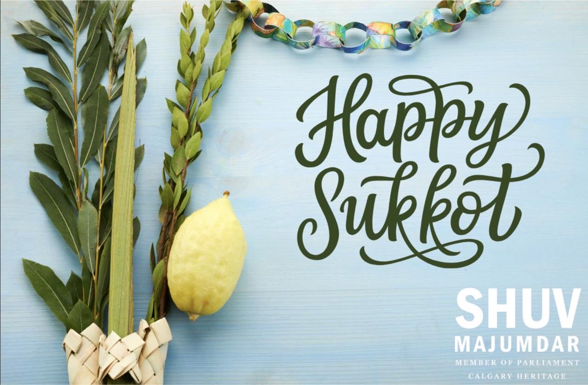 shuvmajumdar's tweet photo. Sukkot.

For seven days, Jewish families leave the permanence of their homes for a temporary dwelling, recalling forty years in the desert, when a people newly freed from slavery had nothing but faith and each other.

And the commandment is to rejoice in it.

The lesson of the sukkah has carried across millennia, that the security of the Jewish people has always rested in their covenant with God.

As the ushpizin are welcomed this week, may every sukkah be filled with warmth, family, and joy that no darkness has managed to extinguish.

To all my Jewish friends and neighbours in Calgary and around the world: Chag Sukkot Sameach!
