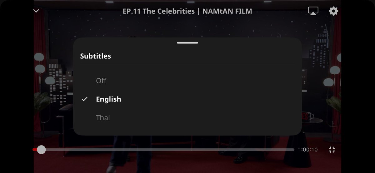 NamtanFilmFC's tweet photo. For international fans, the show also provides an English-subtitled version

✅ Download TrueID app 

🎬: https://t.co/LCMB5IRqZy

The Celebrities X NAMTANFILM
#TheCelebritiesTHxNamtanFilm https://t.co/k0JL8Qjp4k