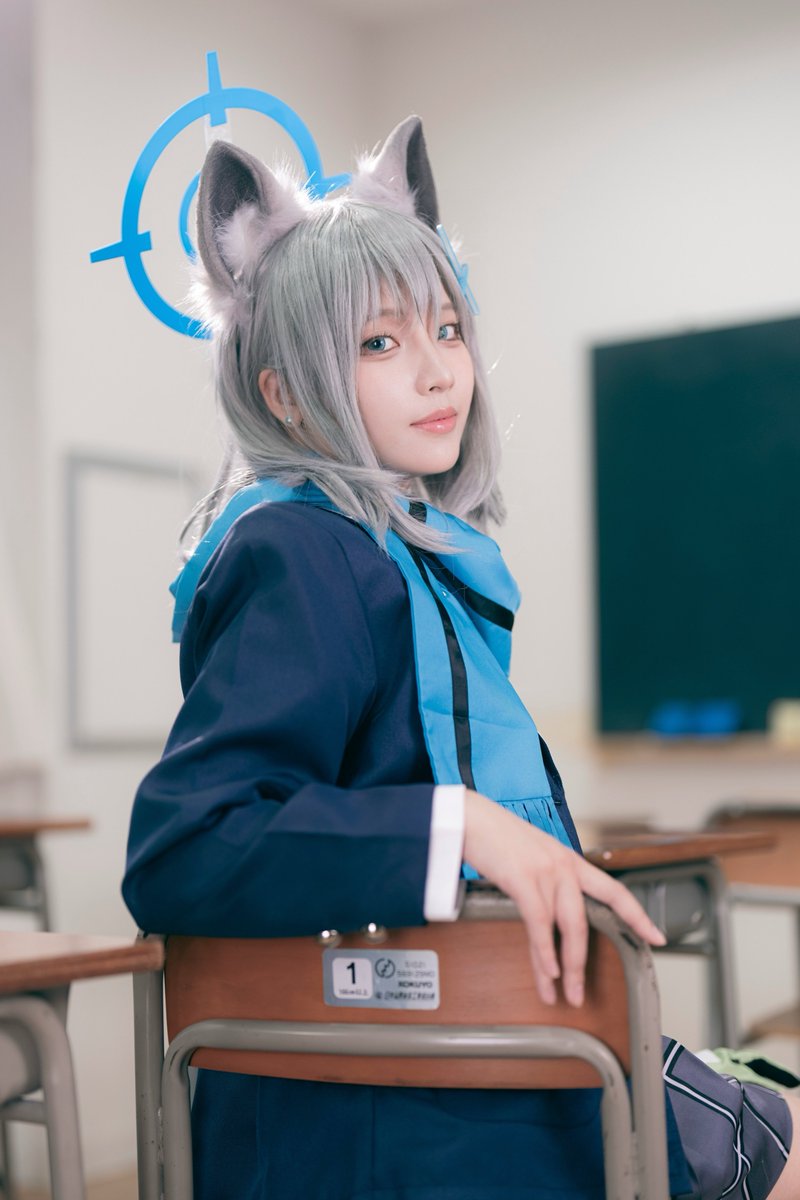 srclr_hyp's tweet photo. 前の席のシロコちゃん

Blue Archive Cosplay
砂狼シロコ https://t.co/3bfQGv2rnX