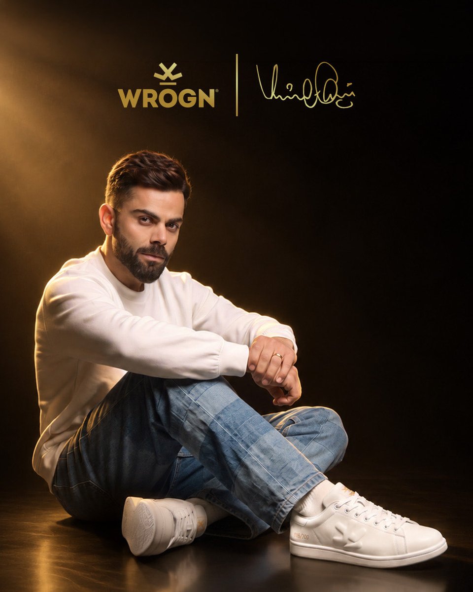 StayWrogn's tweet photo. Not just any pair. THE 300.
 
Selling out fast. 
Shop yours now: https://t.co/GnRFCFWJxa
 
#StayWrogn #ViratKohli #The300 https://t.co/ItewQJGu1w