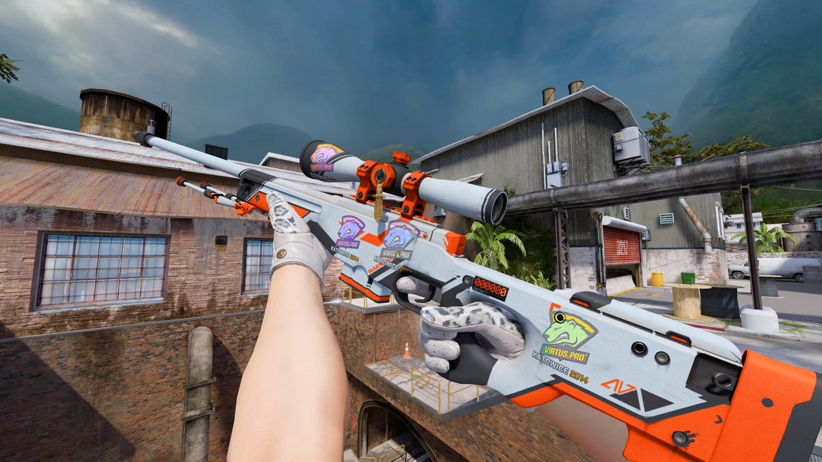 RobertB_CSGO's tweet photo. Trying something new this time!  🧵

The thread below contains 21 recently-received crafts and knives that haven't yet been showcased

Grouped by theme, the items cover different tastes &amp; niches, and are a mix of consignment &amp; personal pieces

Starting with the full Asiimov set! https://t.co/W7dtXDiroI