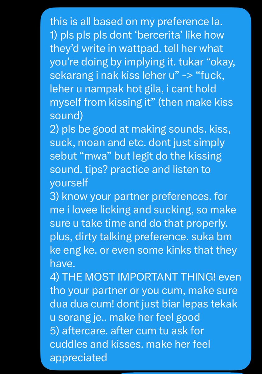 beebadoopieee's tweet photo. someone asked me for phonesex tips to please girl and these are some of the things i think are important. 

(p/s: am not a pro, not a professor, just a girl who loves ps) https://t.co/FhiL62Fcji