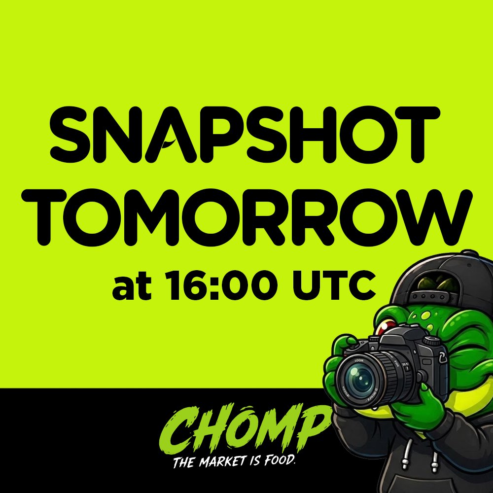 Chomponhood's tweet photo. Chomp Nft holders Snapshot Details

https://t.co/n8yQkeXhph

Drop Down Your Wallets ( You are not ready for What Coming up Next) https://t.co/OECZTcg8Tr