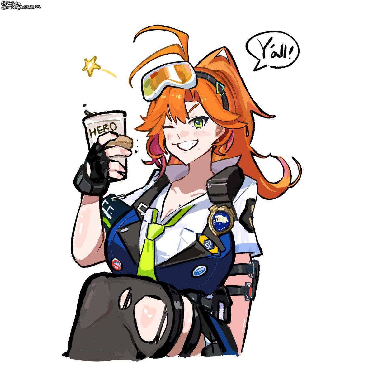 BlaParky's tweet photo. #百灯キョーコ初配信 #キョーコの押収品
Don't Resist! Hero Police Coming Right Up Y'all DaZe☆! https://t.co/PNvh11Iqh0