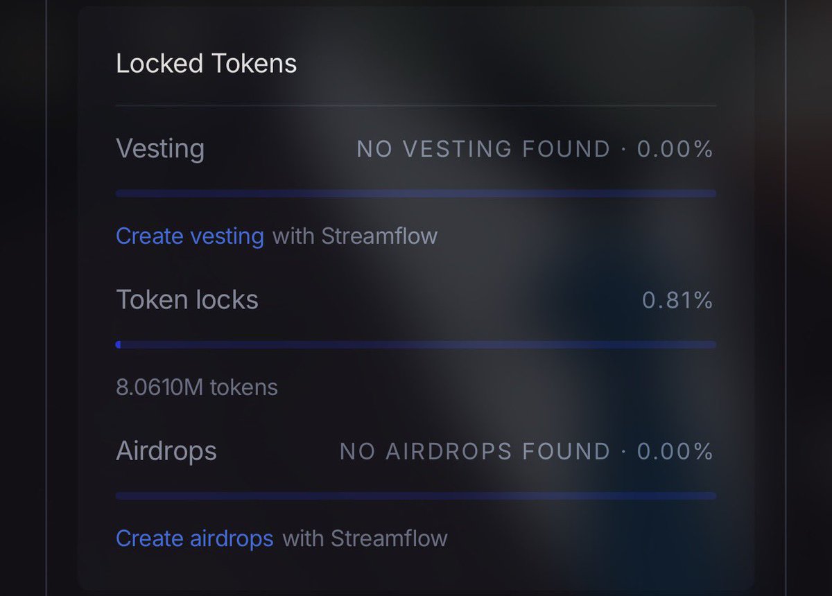 RonPull's tweet photo. We just locked another 1M $Udin bringing the total to 8M tokens locked

We keep going from here and we’ll keep locking as much as we can

Better to have our tokens locked than hand them to a bunch of KOLs who will use the community as exit liquidity

The leaf stays on 🍊 https://t.co/JEGQ6tbACS