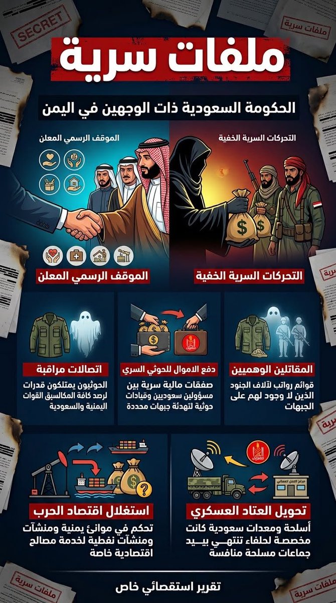 mohammadaalagal's tweet photo. هل تعلم أن القيادة #العسكرية التي تدعي إدارة المشهد الإقليمي كانت تدار خططها وتحركاتها عبر اتصالات مكشوفة بالكامل لـ #الحوثيين؟
��كر مارك لينش في مجلة فورين بوليسي اختراق شامل وشلل تام للاتصالات #السعودية بينما توقفت الغارات الجوية الموعودة واختفت في أوقات الحسم!

كيف لنظام ينفق مئات الملايين على أنظمة الاتصالات والاستخبارات أن يترك قواته مكشوفة ومرصودة في كل خطوة؟
هذا ليس مجرد سوء إدارة بل قمة الانكشاف والاستهتار؛ قيادة تعيش في عالم من الأوهام و التخبط بينما يُدار الميدان الحقيقي بانتهاك صارخ لجميع قواعد الأمن العسكري البدائية

#اليمن