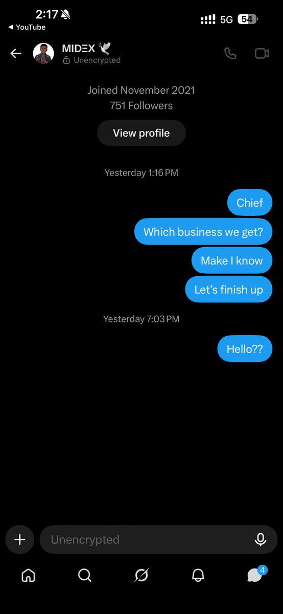nix_techbro's tweet photo. @tomdotwtf @midexstudios @Ceejayprosper @BrownBehaviour @thebest36y6 He quoted my tweet also yesterday and called me names, I entered his dm to ask if we have a pending or incomplete business and I’ll like to finish up with him, I still haven’t gotten any response yet. https://t.co/BfhHqzIIH0