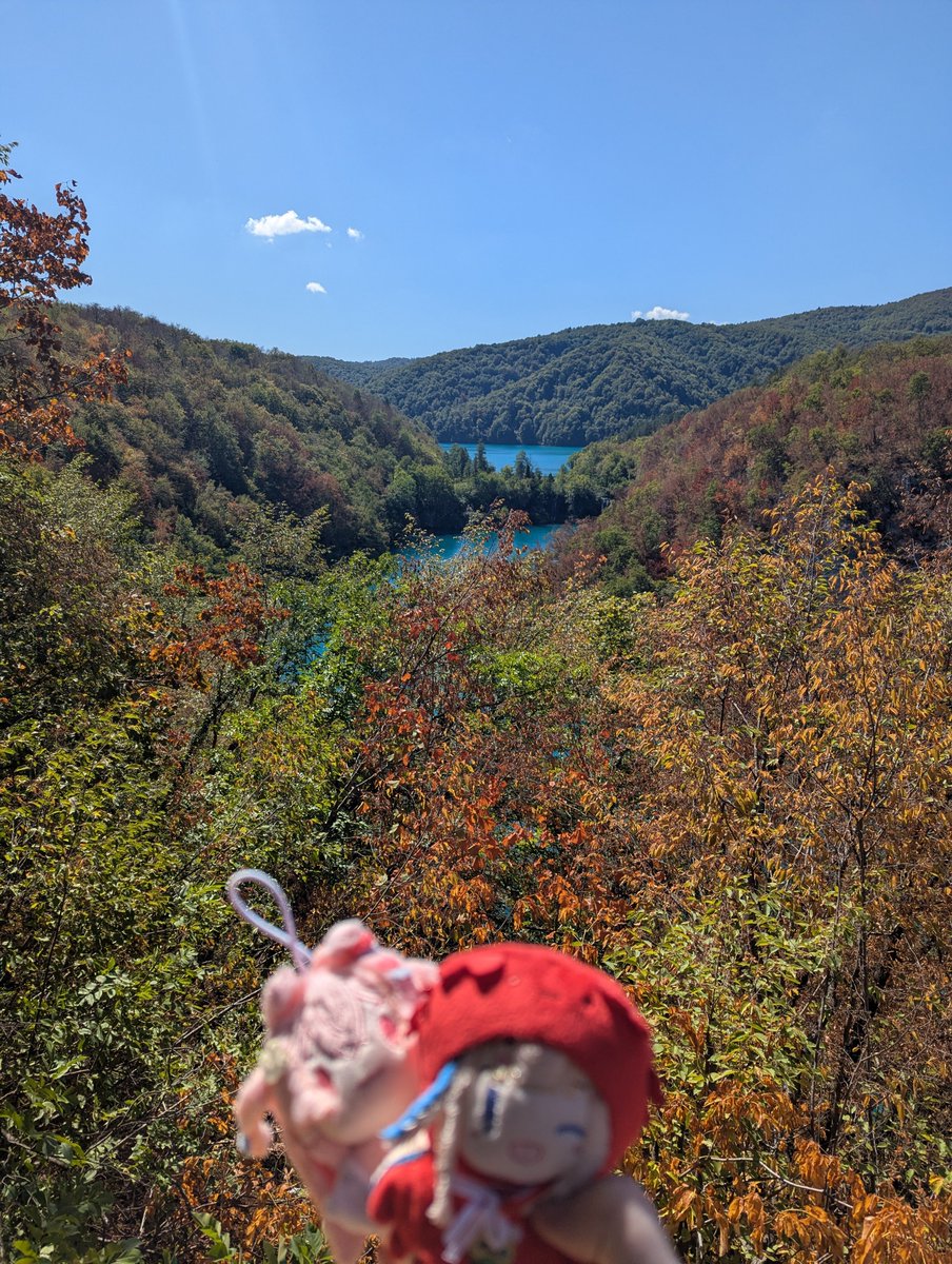 Patty_Cakes28's tweet photo. Decided to wait until the end of my trip to tweet out some more pictures, Pips and Meemaw went to Plitvice Lakes National Park and saw some beautiful waterfalls and lakes. #amanogawashiina #Capippalist https://t.co/5yPiIREolX