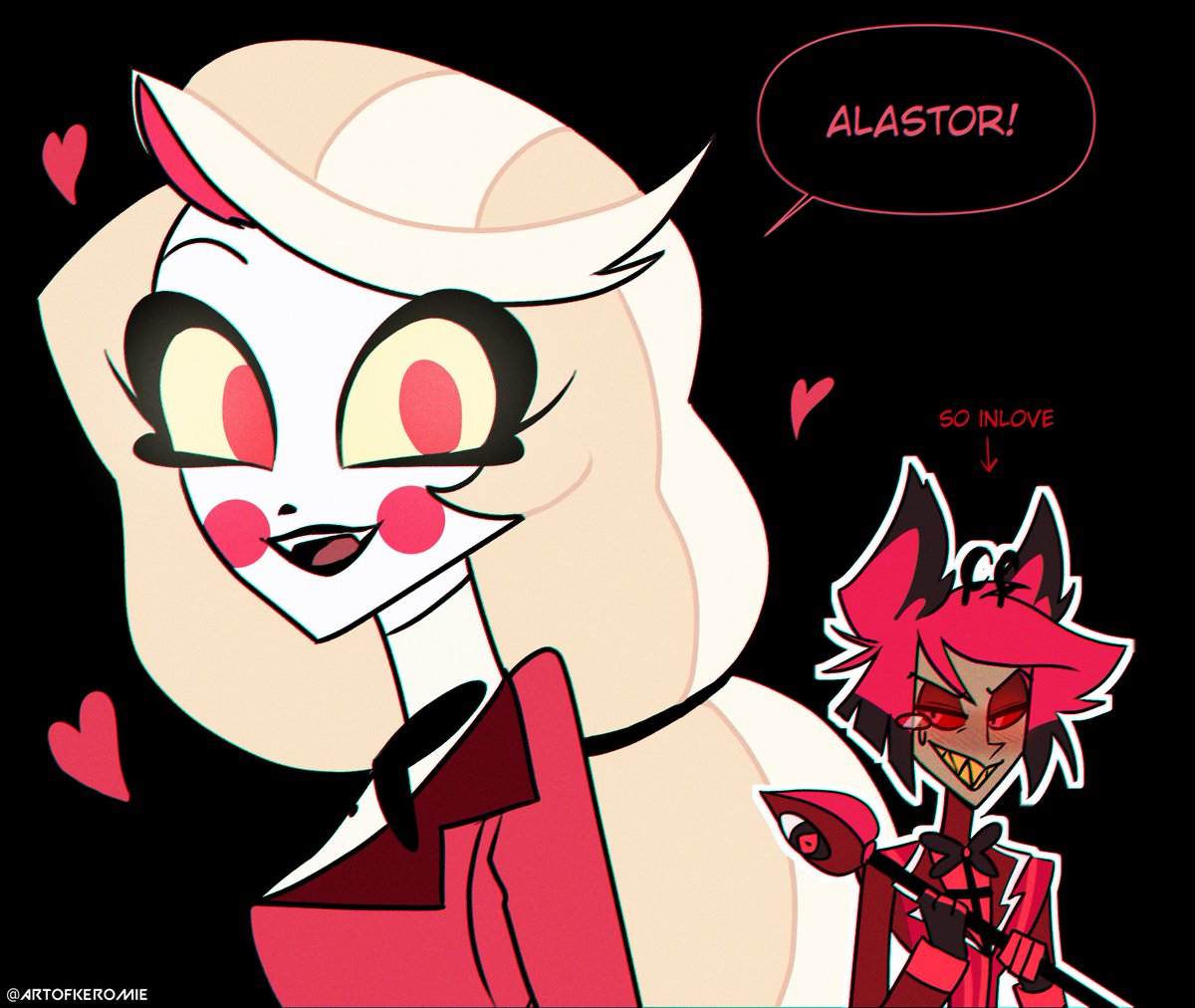 ArtOfKeromie's tweet photo. 💖
#charlastor #radiobelle #hazbinhotelfanart #aracha https://t.co/UKKTnn8JsK