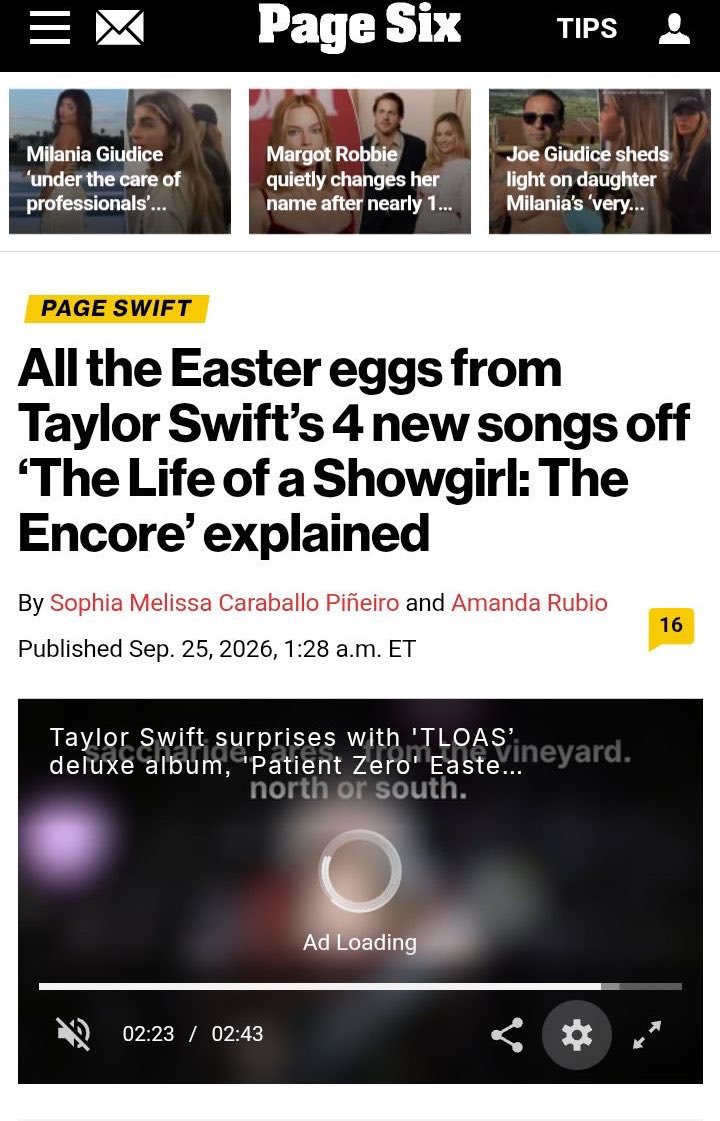 gaylornews's tweet photo. 📰| Page Six on who is Pink Clouding about 

'Could this explain the reconciliation between her former best friend, Karlie Kloss, ahead of her wedding?' https://t.co/j9XLUIUvv9