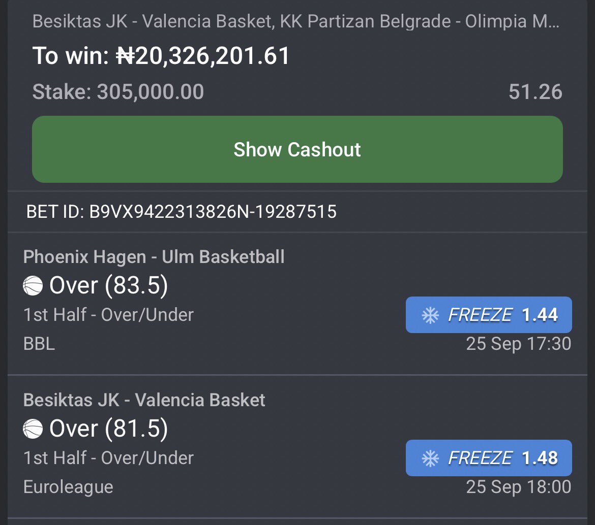 LouieDi13's tweet photo. 50 &amp; 10 ODDS 🏀
#Bet9jacode: 5ST8BYS, 5ST8MSD
🔞🔞 https://t.co/pysTrs2toK