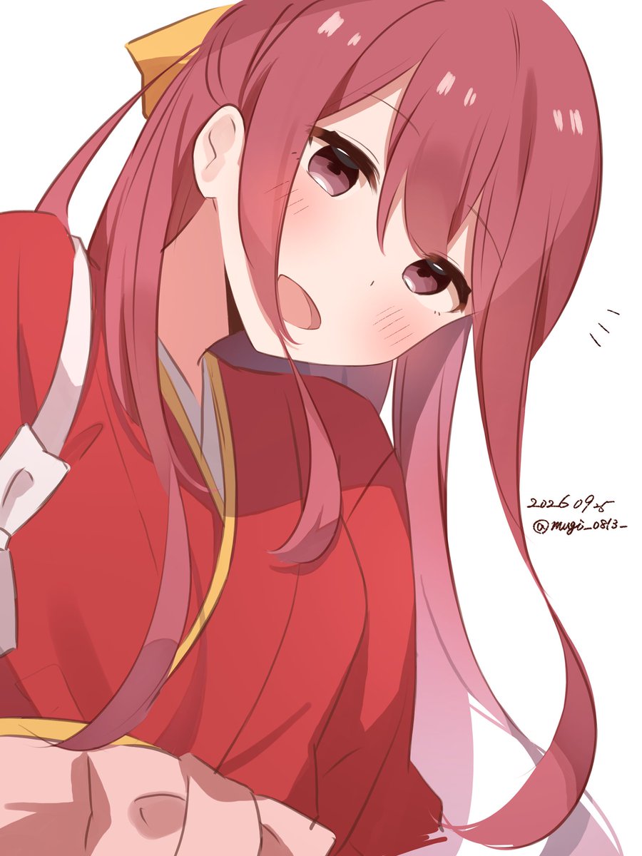 mugi_0813_'s tweet photo. 神風さん、進水日おめでとう🤍

#艦これ版深夜の真剣お絵描き60分一本勝負
#艦これ版真剣お絵描き60分一本勝負_20260925 https://t.co/DtjVHNciPR